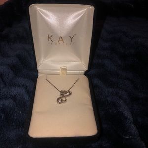 Kay Double Open Heart necklace